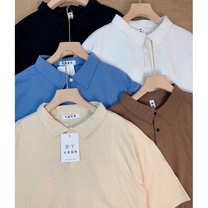 Áo thun polo nữ tay ngắn nhiều màu freesize Pumi