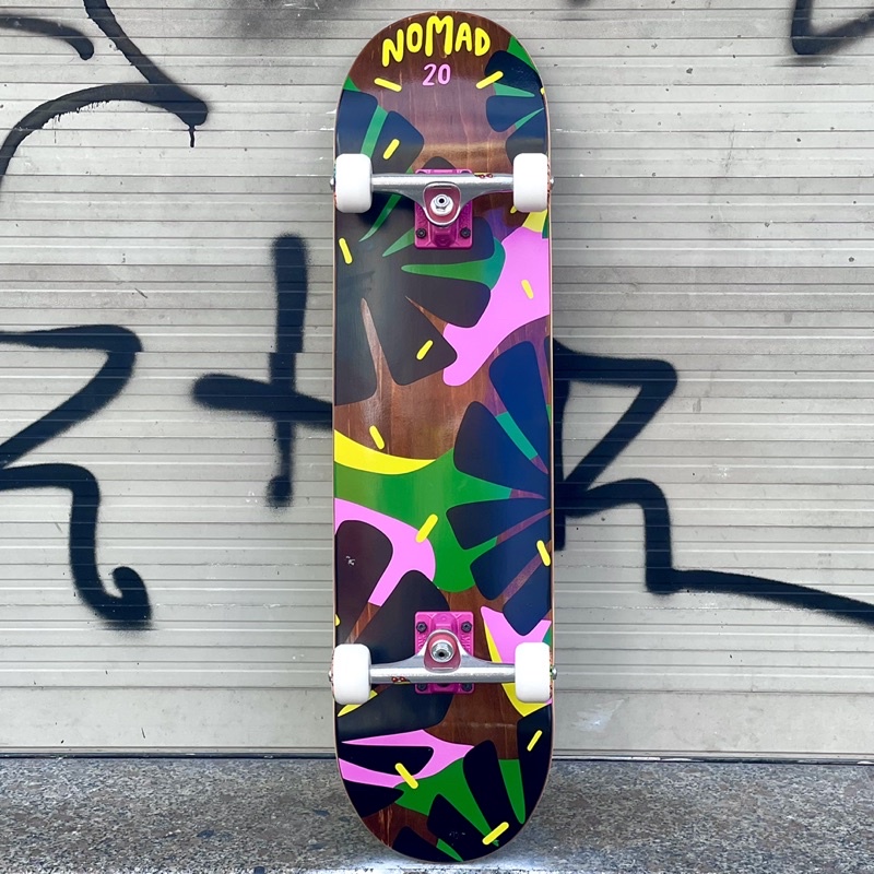 Ván Trượt Skateboard Chuyên Nghiệp Châu Âu - NOMAD FOREST COMPLETE 8.0