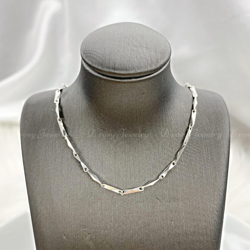 Dây chuyền nữ bạc, vòng cổ  bạc nữ dây mưa bạc ta nguyên chất nhiều mẫu dài 46 cm có bảo hành.