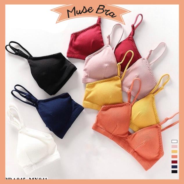 [Giá sỉ] Áo Bra Cotton Tăm Siêu Mềm, Siêu Mát(901)