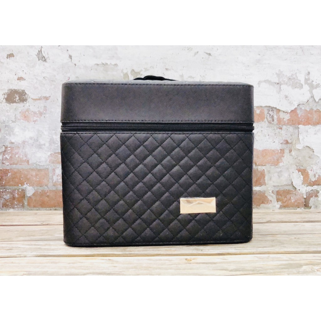 Túi đựng dụng cụ làm Nail MI LANLEO - Hộp đựng đồ làm nail 4 ngăn thanh trượt tiện lợi, gọn nhẹ - Sushi Nail Mi