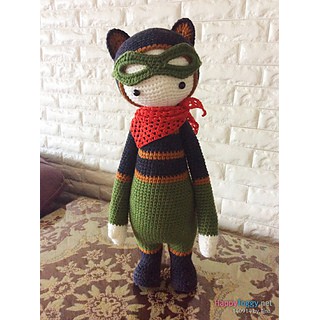 BÉ GẤU CHỒN RACOON THÚ MÓC LEN NHỒI BÔNG LALYLALA CHO BÉ 50 CM | RY STORE