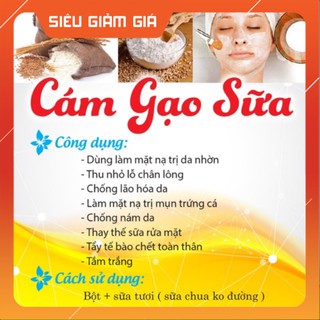 Cám Gạo Sữa Hàng Handmade
