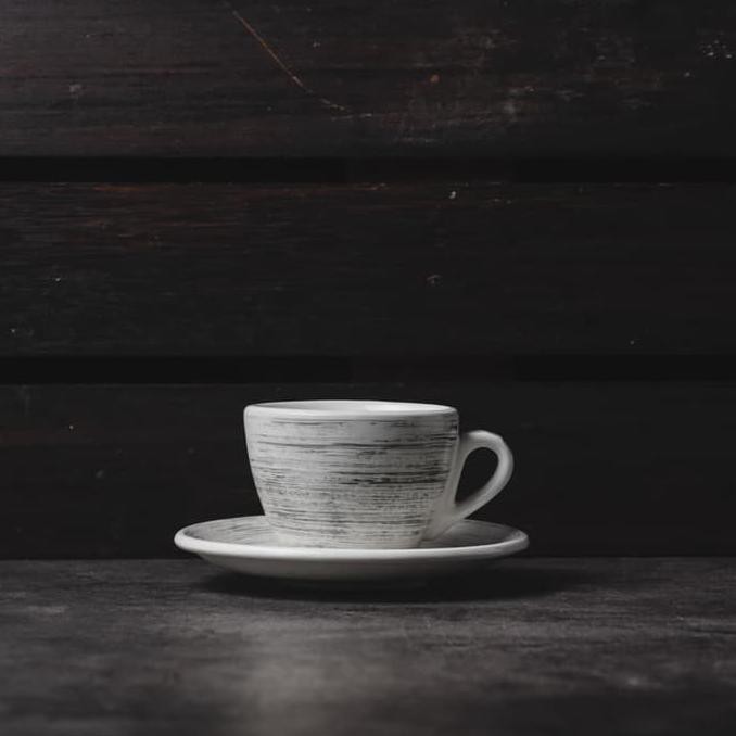 Cốc Uống Cà Phê Latte 150ml Màu Trắng