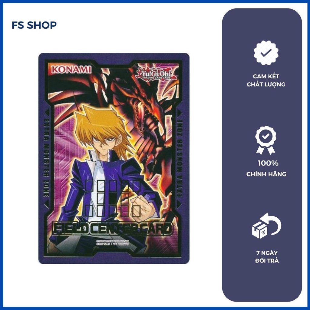 Thẻ Bài Yugioh Chính Hãng Joey & Red Eyes Black Dragon ( Field Center Card)