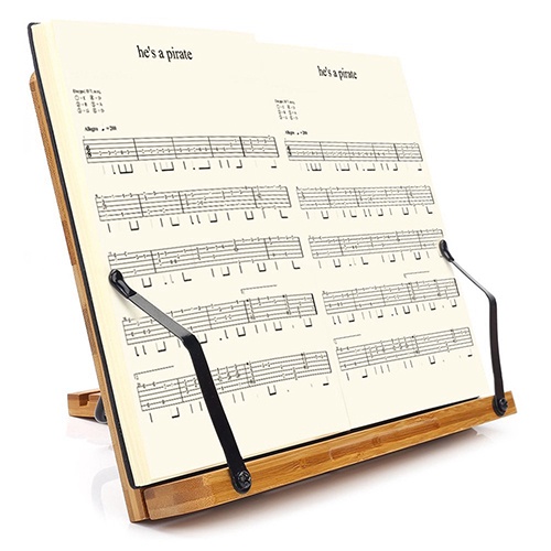 Kệ đọc sách gỗ để bàn thông minh, giá đỡ ipad iphone và đọc kinh bằng gỗ đa năng tiện lợi chống mỏi lưng mỏi mắt