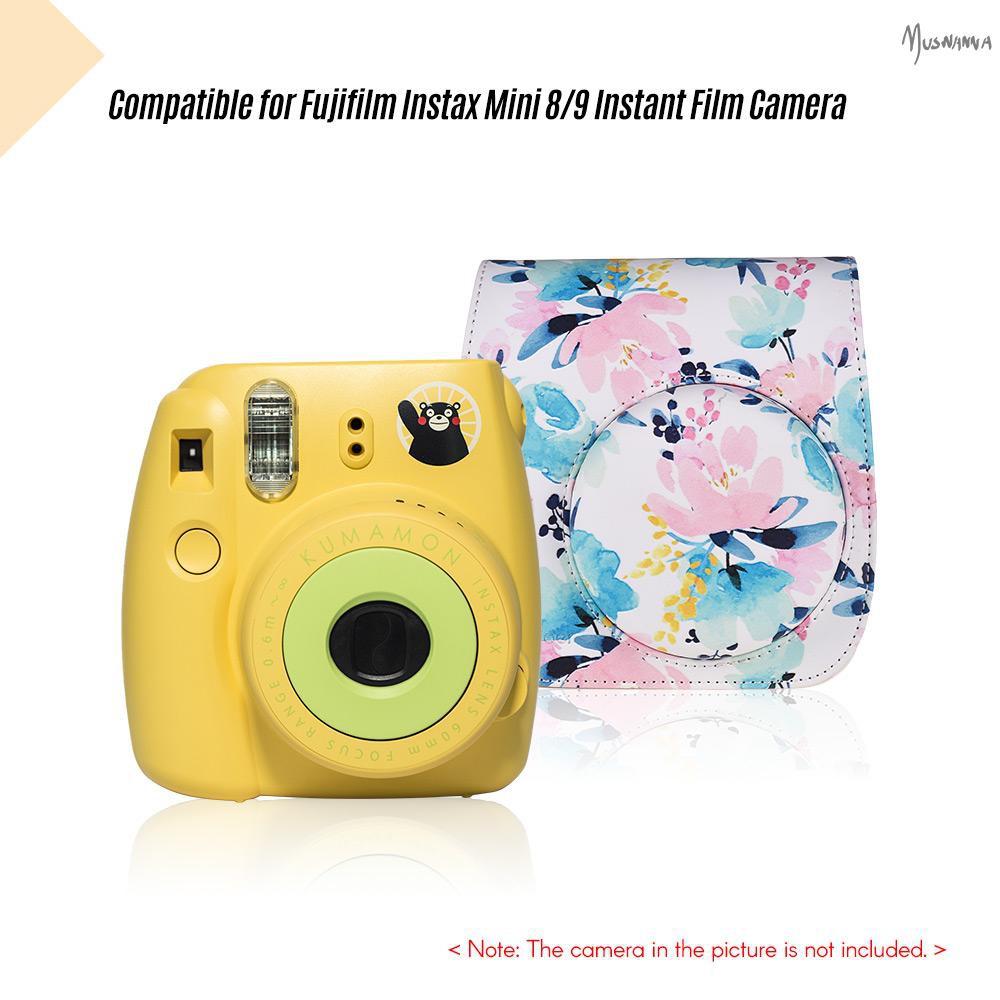 Túi Da Pu Đựng Máy Ảnh Fujifilm Instax Mini 8 / 9