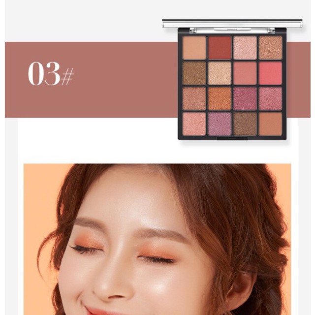 Bảng phấn mắt Lameila Classic 16 Color Eyeshadow Palette