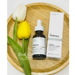 Serum dưỡng mắt the ordinary caffeine solution 5% + egcg 30ml
