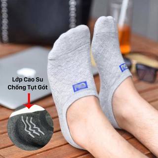 Combo 10 Đôi Tất Nam Chống Hôi Vải Cotton Co Dãn – Tất Lười Xuất Nhật (Nhiều Màu) Anle Store