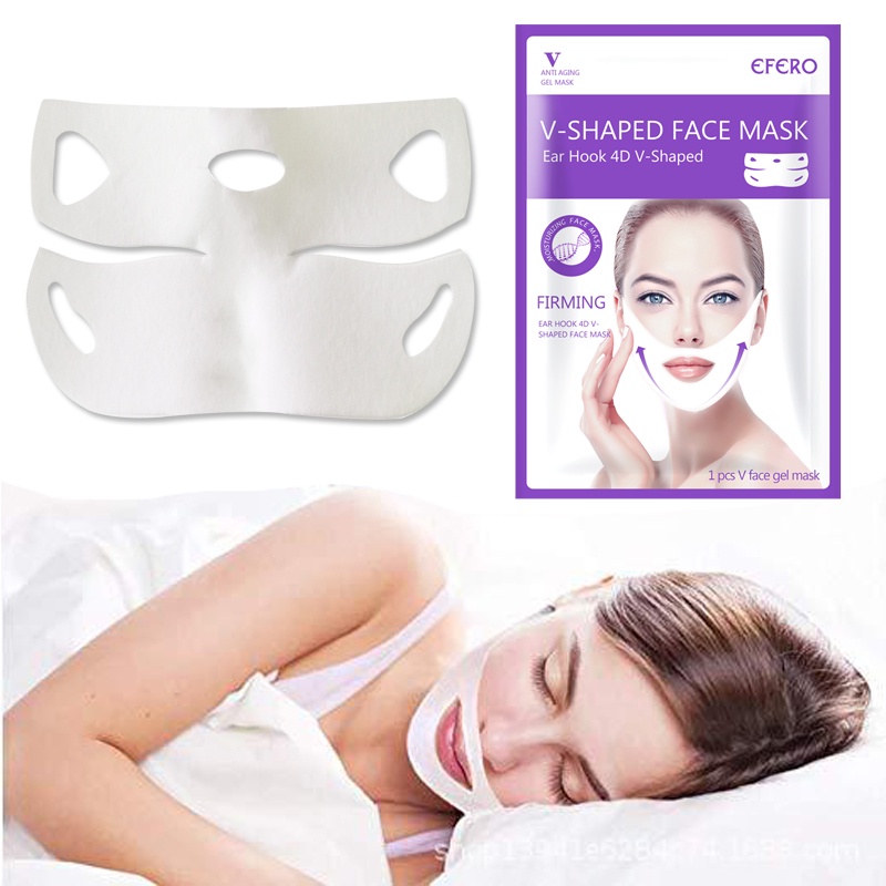 [Hàng mới về] Mặt nạ nâng cơ tạo cằm chữ v thon gọn chống lão hóa tiện dụng