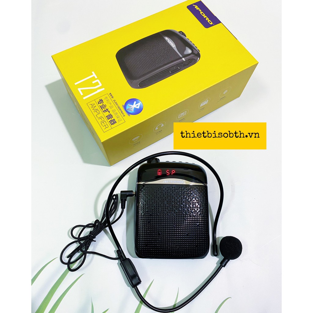 Máy Trợ Giảng có Dây Aporo T21 Có dây Mới 2021