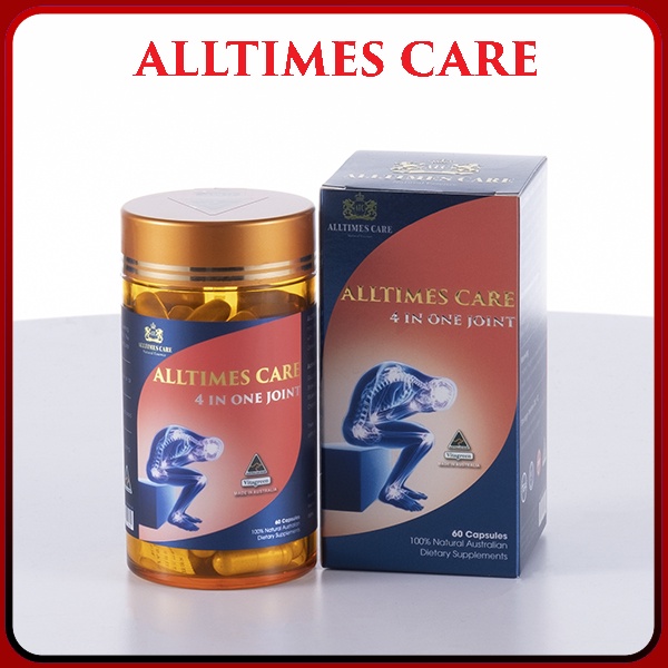 Viên uống xương khớp ALLTIMES CARE 4 IN ONE JOINT - Hộp 60 viên hỗ trợ giảm đau, chống thoái hóa khớp