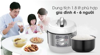 Nồi Cơm Điện Sunhouse SHD8628 1.8L