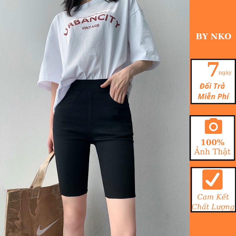 Quần Legging Lửng BY NKO Nâng Mông, Quần Legging Đùi Cạp Cao Năng Động Trẻ Trung Q12 | BigBuy360 - bigbuy360.vn