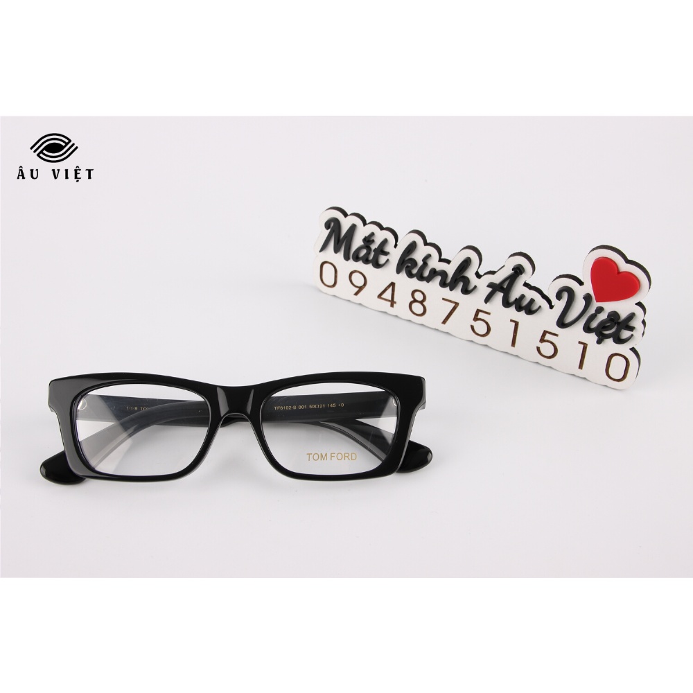 Gọng kính TF-6102 dáng chữ nhật mắt mèo Full box