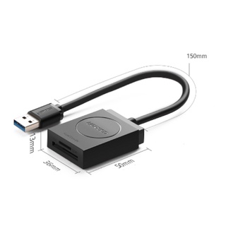 Đầu đọc thẻ nhớ Micro SD/ SD chuẩn USB 3.0 ( 20203 , 20250 ) Ugreen