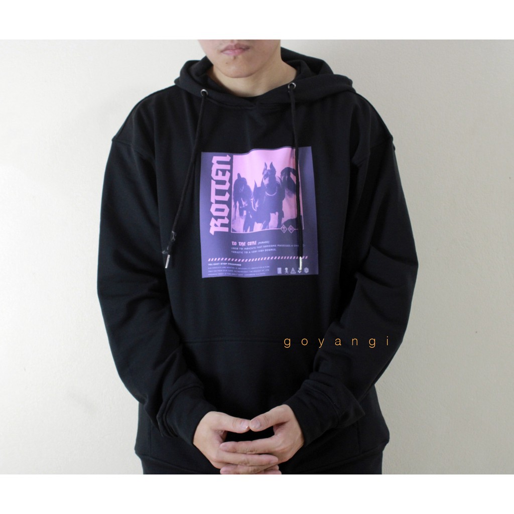 Áo hoodie nỉ bông mad dog