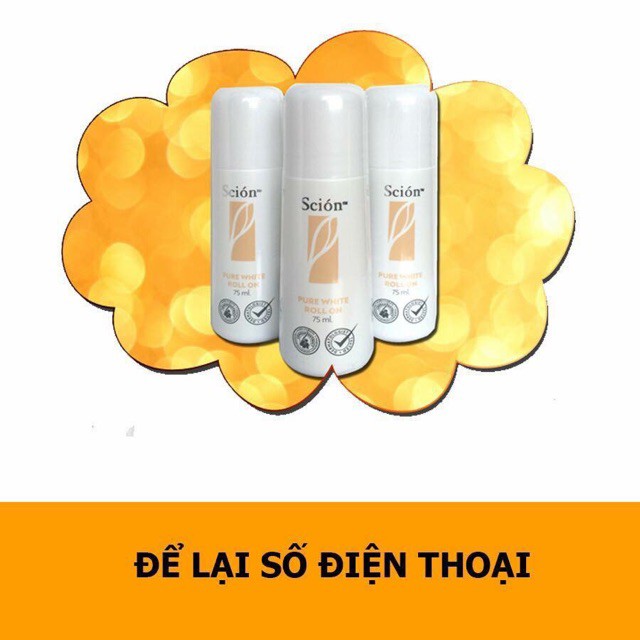 [CHUYÊN SỈ - INBOX] LĂN KHỬ MÙI SCION Nuskin Scion Pure White Roll On | BigBuy360 - bigbuy360.vn