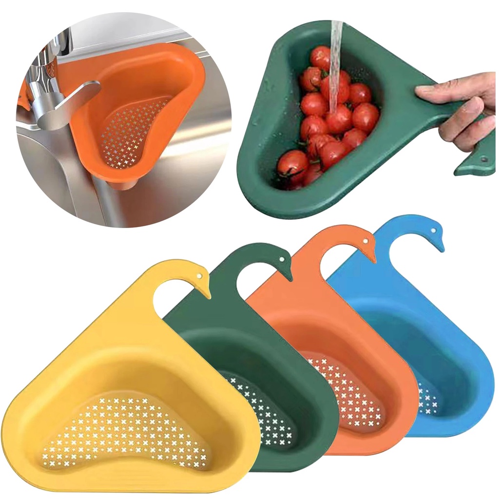 Giá đỡ đựng mút rửa chén có thể điều chỉnh treo bồn rửa nhà bếp/ nhà tắm tùy chọn màu sắc