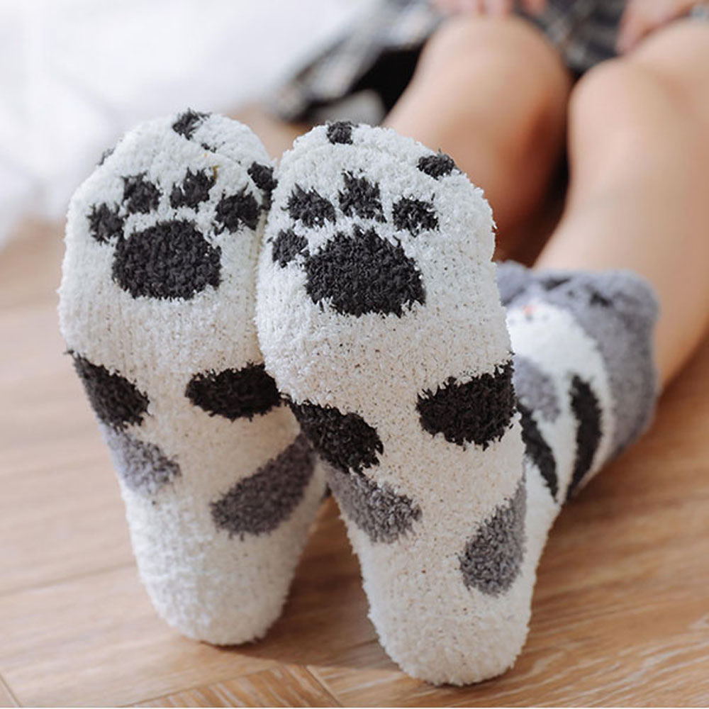 Tất Nữ Hình Chân Mèo Thời Trang