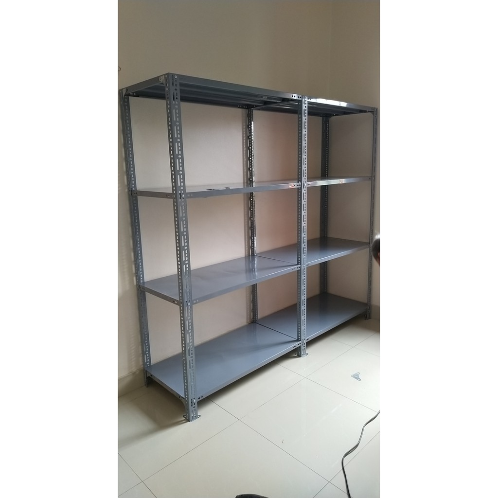 Kệ sắt V Lỗ 4 tầng