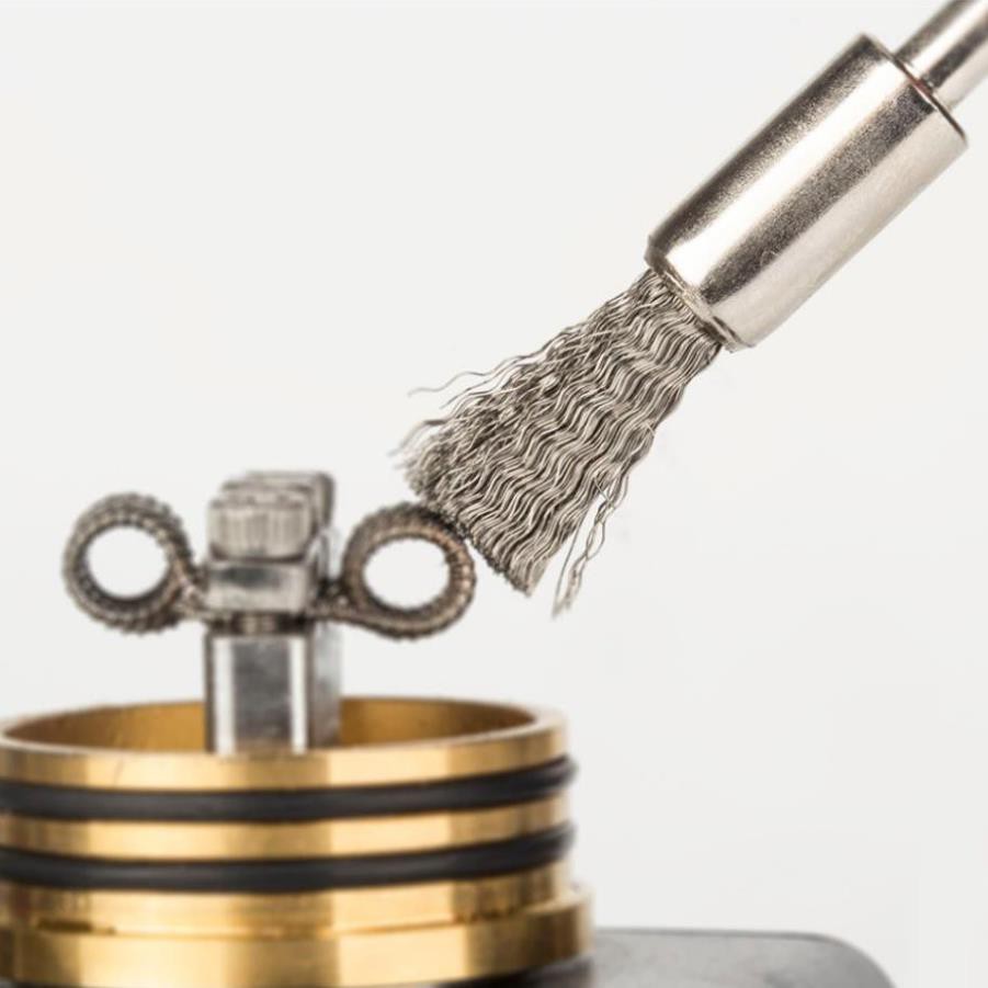 ⚡️GIÁ TỐT⚡️ Chổi Kim Loại _ Cọ Và Làm Sạch Coil