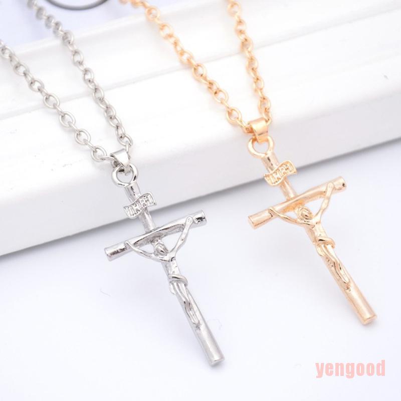 Dây Chuyền Mạ Vàng / Bạc Mặt Chúa Jesus Thời Trang Cho Nam Nữ