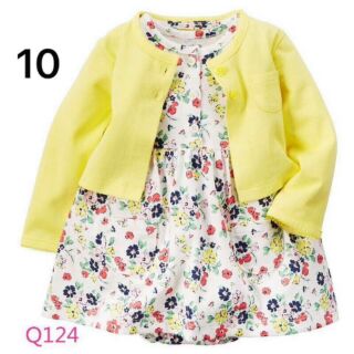 Set váy kèm áo khoác lửng CARTER chất cottong cực đẹp😍 set gồm váy có chíp body và áo khoác lửng 😍 váy rời cũng xinh ạ