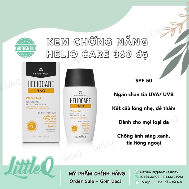 Kem chống nắng Helio.care 360º - siêu chống nắng