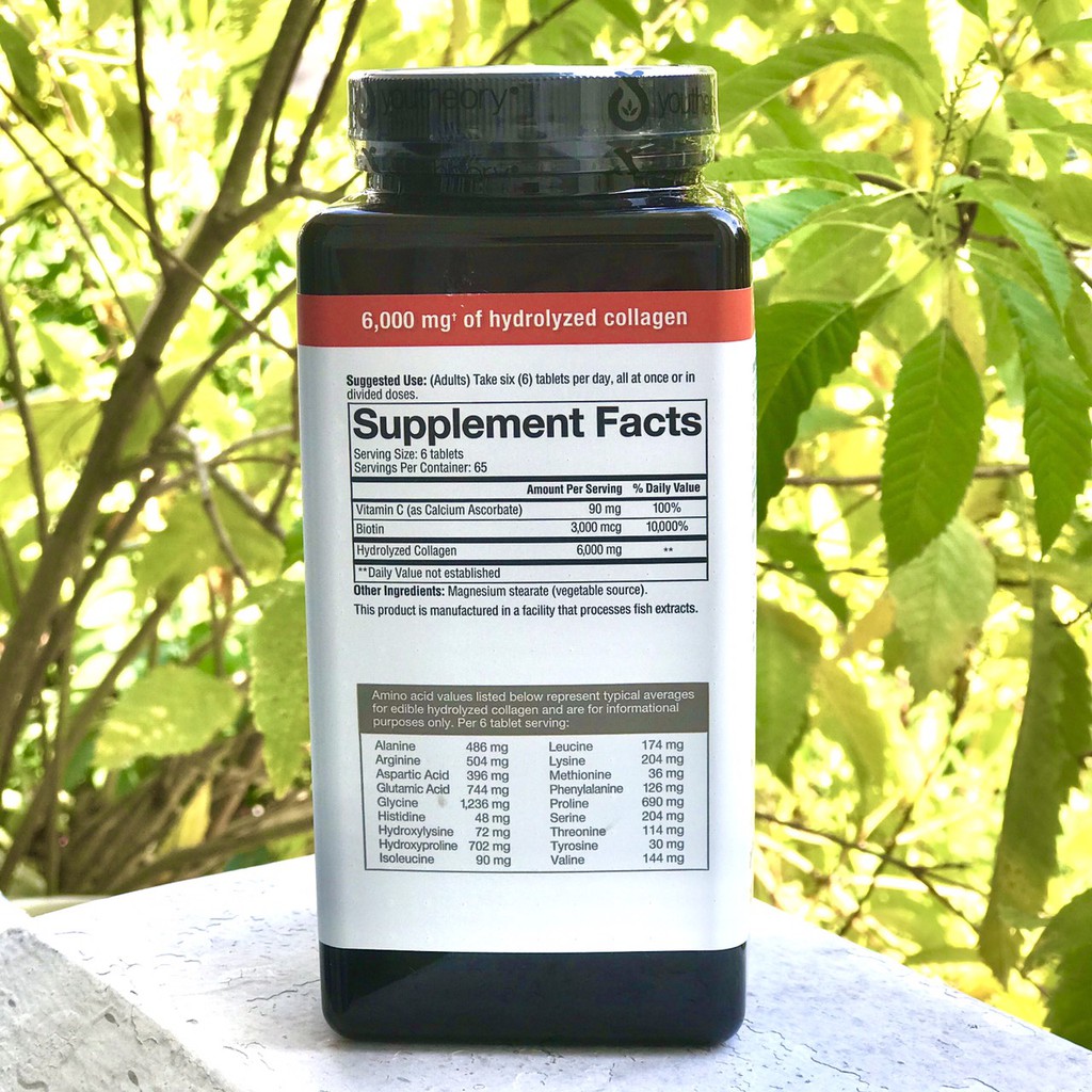 Collagen Youtheory Type 1 2 & 3 390 viên của Mỹ - Date mới | BigBuy360 - bigbuy360.vn