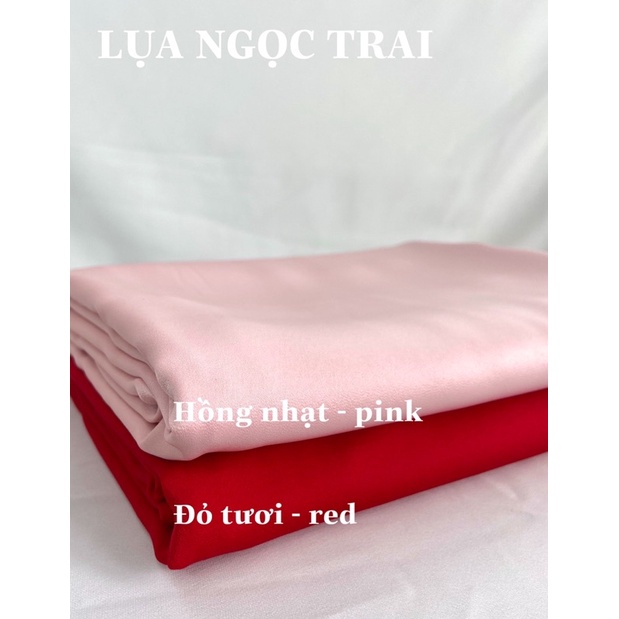 LỤA NHUNG MÀU - Khổ vải 1.5M