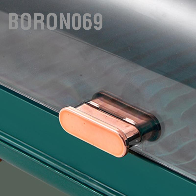Làm ráo nước Giá đựng bát Bộ đồ ăn bằng nhựa Hộp đĩa Sấy khô có nắp đậy Boron069