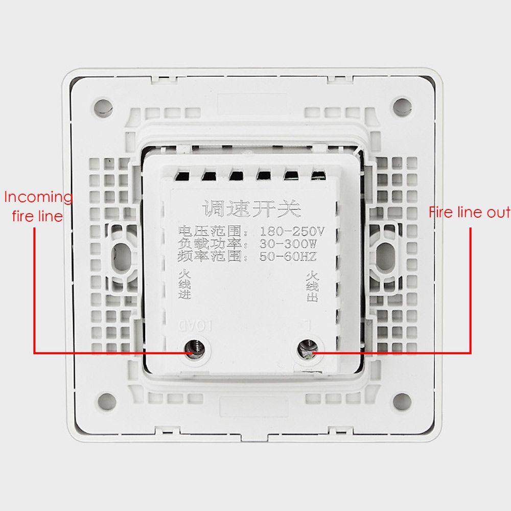 Bộ Điều Khiển Tốc Độ Quạt 86 Loại 180-250V