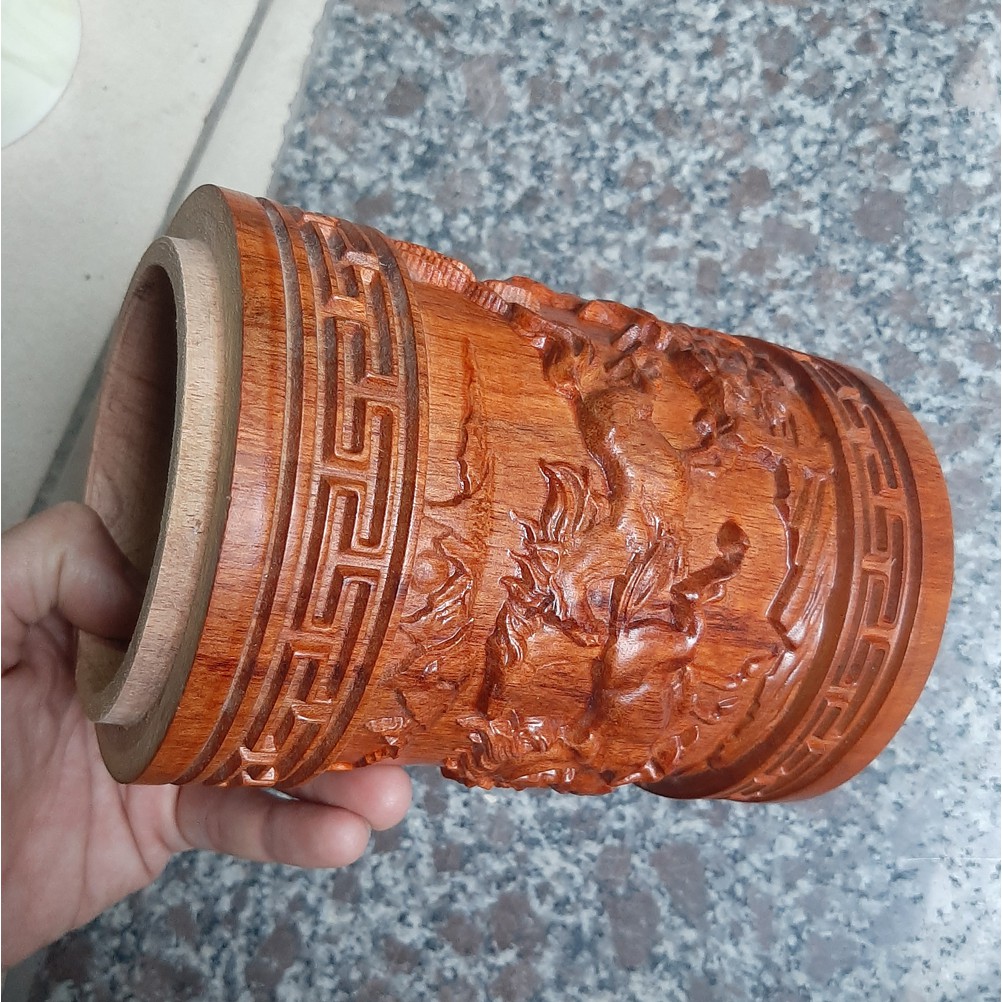 Hộp Chè Gỗ Hương Đá Nguyên Khối Mã Đáo Thành Công