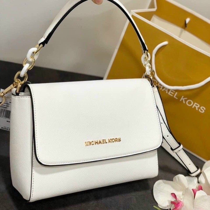 Túi Coach sofia in white