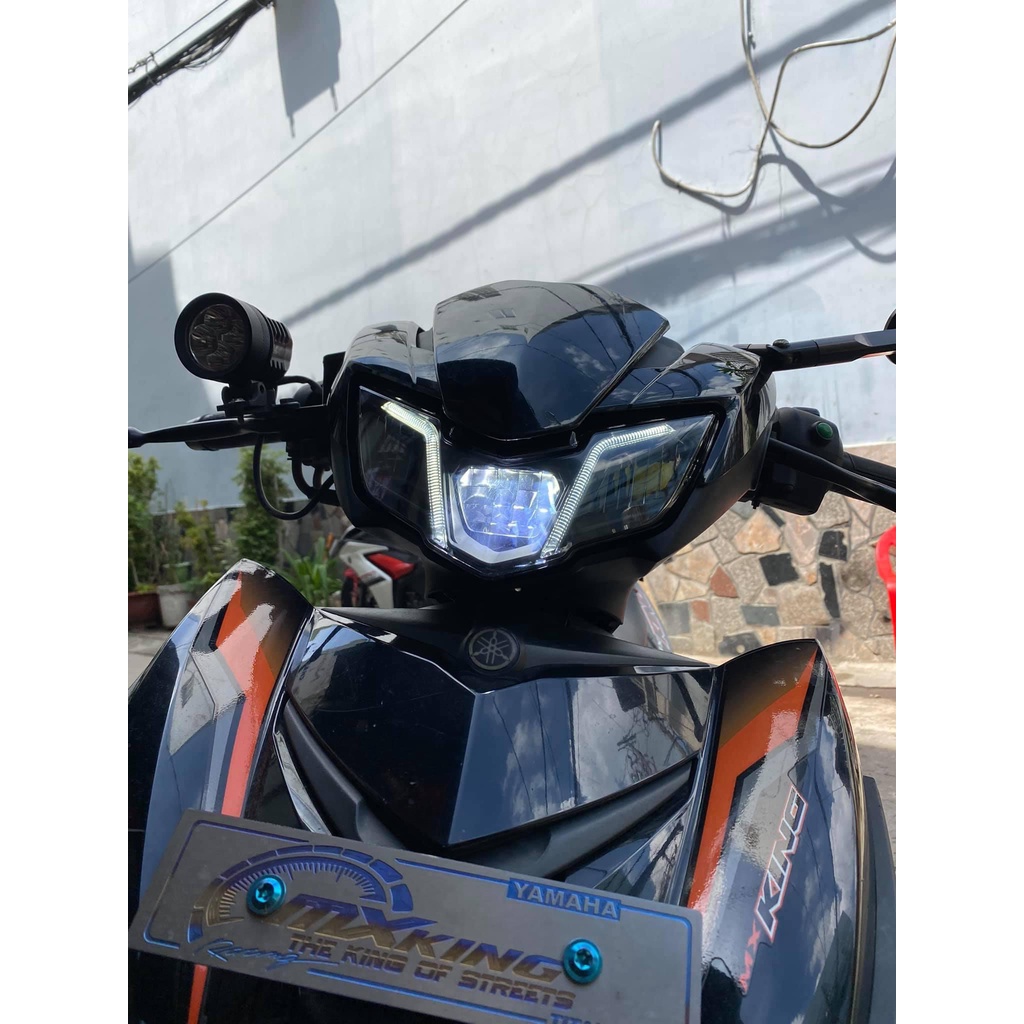 Chóa đèn Lativo led cho Ex150 2019 siêu sáng