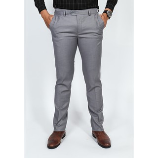 Quần tây nam Owen màu xám Regular QRT91363