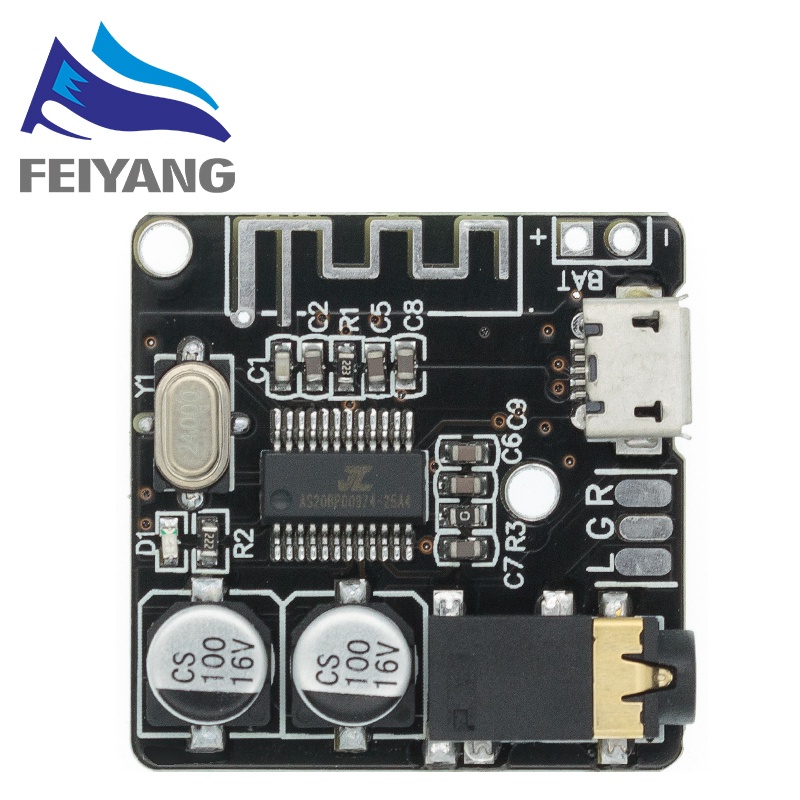 Bảng mạch giải mã âm thanh bluetooth 5.0 không dây mp3