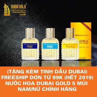 [Chính hãng][Freeship 99k] Nước hoa Dubai nội địa 30ml tặng tinh dầu Dubai lăn 5ml số lượng có hạn
