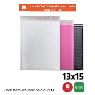 Set 50 Túi Bóng Khí Gói Hàng Kích Thước 13x15 và 13x18 - Túi Gói Hàng Hà Đông Bản