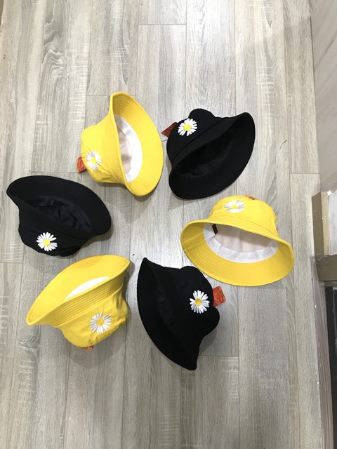 NÓN BUCKET - Bông cúc, Nón Bo vành