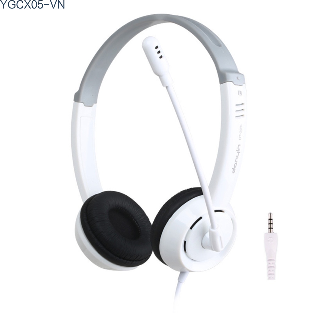 Tai Nghe Chụp Tai Có Dây Chống Ồn Có Mic Điều Chỉnh Âm Lượng Dành Cho Học Tập Trực Tuyến | BigBuy360 - bigbuy360.vn