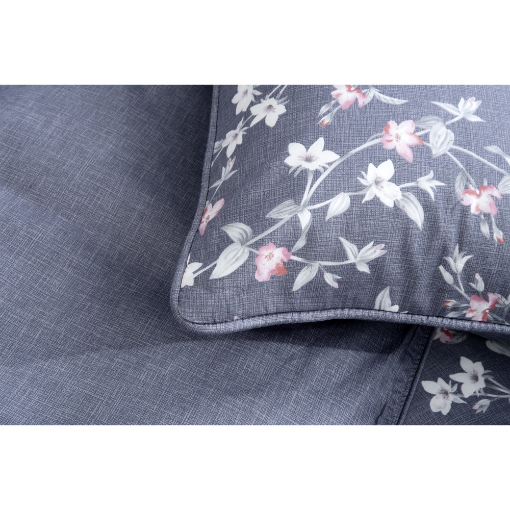 Bộ Chăn Ga Gối Hanvico Blue Sky DLP187, ga trải giường vải cotton T cao cấp