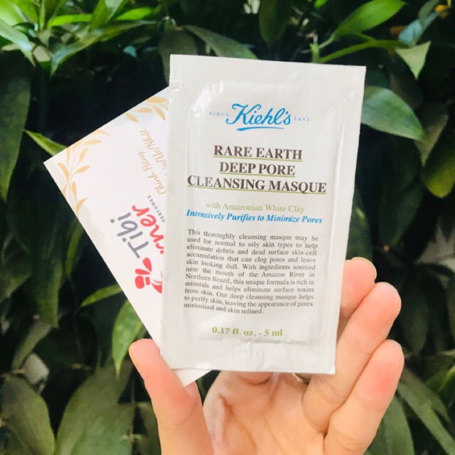 Mặt nạ đất set Kiehl’s Rare Earth Deep Cleansing Masque 5ml