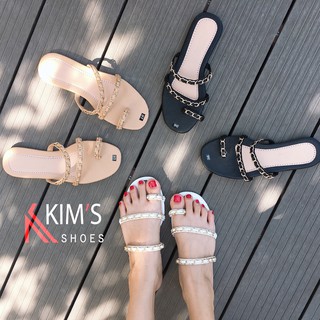 [ Dép Nữ Dép Xích Ngón đồng hồ 💟 KIMSHOES 💟NHIỀU MÀU 💟 Cao Cấp Thời Trang sang chảnh cao cấp giá rẻ như sỉ ẢNH THẬT