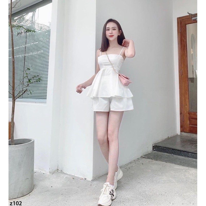 Set 2 Dây Form Áo BabyDoll Gồm: Áo Hai Dây và Quần (Ảnh thật ở cuối) | BigBuy360 - bigbuy360.vn