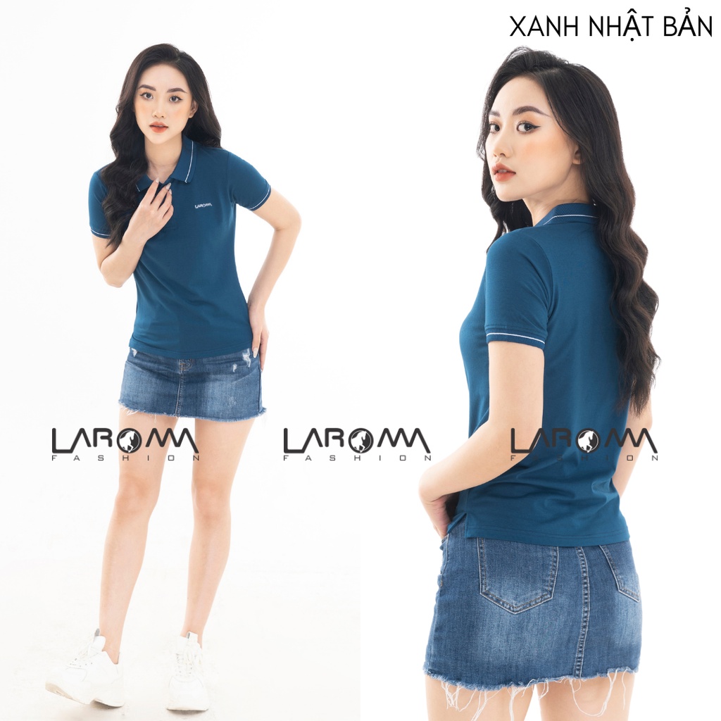 Áo polo cotton nữ Laroma