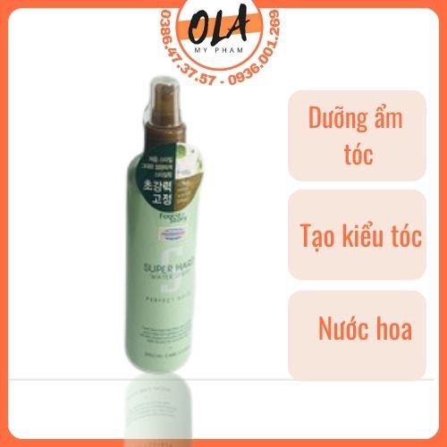 Xịt tóc dưỡng ẩm tạo kiểu siêu cứng - mỹ phẩm ola