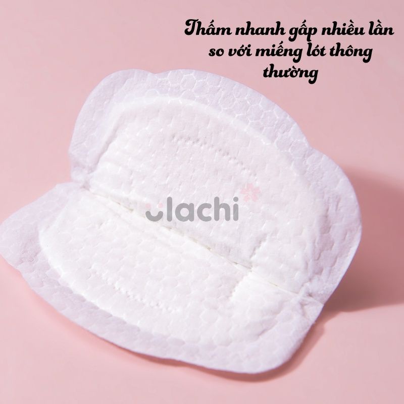Bịch 100 Miếng Lót Thấm Sữa Dùng 1 Lần Ulachi Siêu Thấm